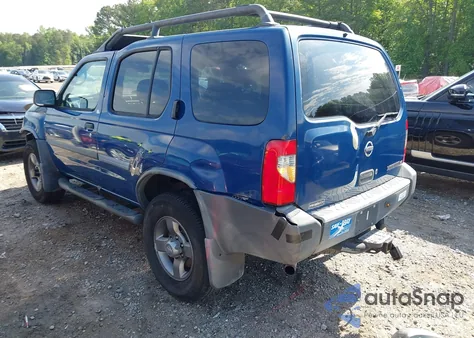 2002 Nissan Xterra Se из США, поврежденный, VIN 5N1ED28Y22C547008